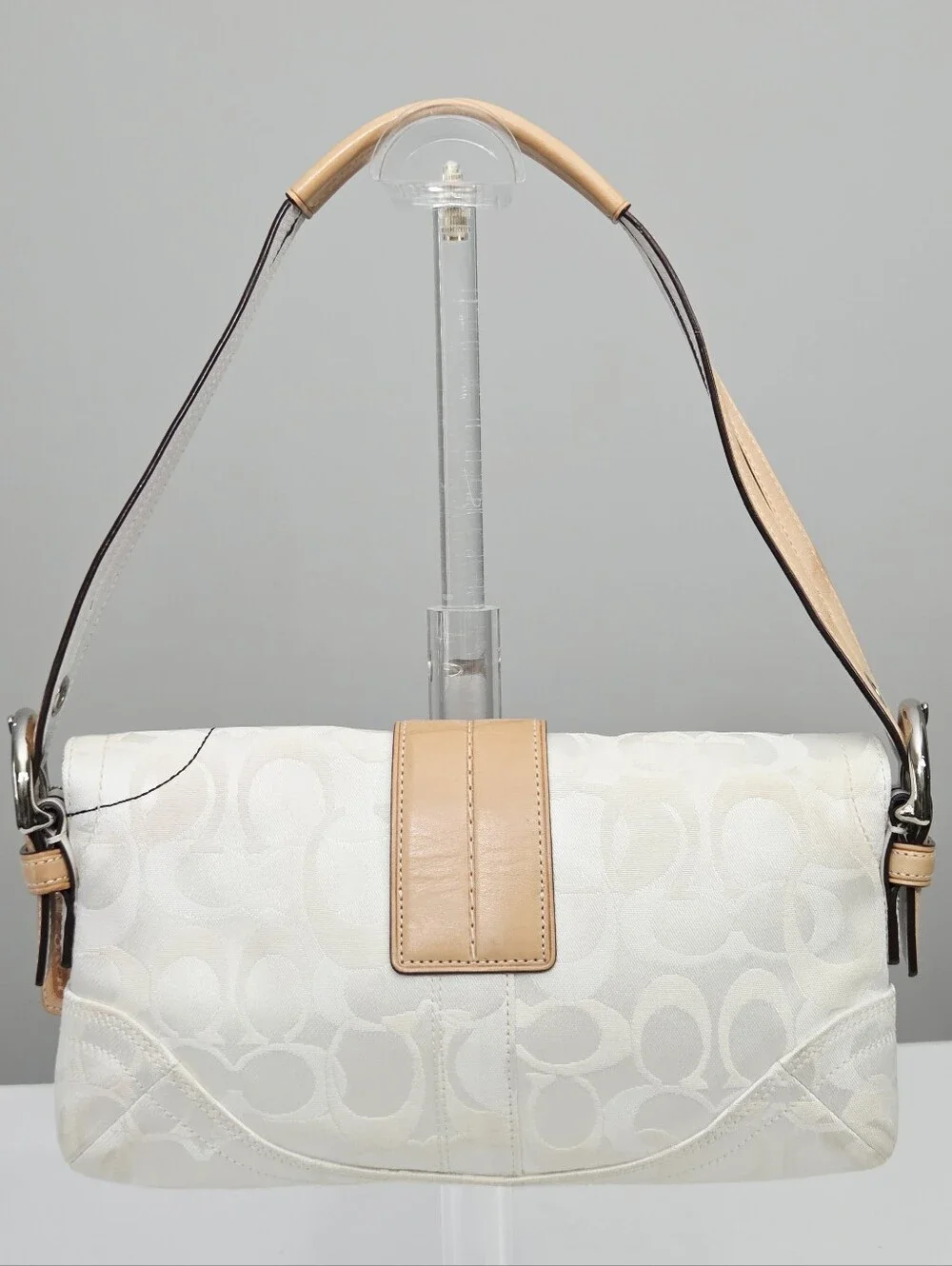 EXCELLENT RARE COACH Y2K OPTIC SIGNATURE C BUMBLE BEE SOHO BAG 1555